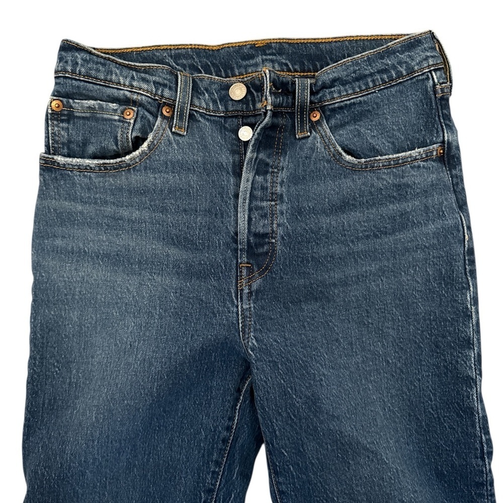 Classic Blue Denim Jeans- Levi’s 501 - Picture 3 of 3
